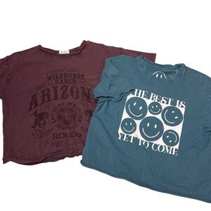 Urban Nation crop graphic tee Organic Generation